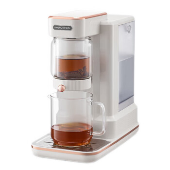 摩飞电器（MORPHY RICHARDS）即热式饮水机器茶饮机 家用可拆卸冲泡茶吧机台式速热电热水壶 MR6087椰奶白