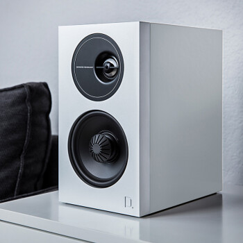 狄分尼提 D7 音响 家庭影院 HIFI高保真小尺寸2.0书架音箱无源 家用客厅环绕音箱 白色
