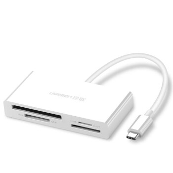 绿联UGREEN Type-C多功能合一4.0高速读卡器USB-C 4.0读卡器 CM102 40745