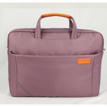 KANDEXS商务手提包防水夜光加绒男女士笔记本电脑包包保护套 紫色