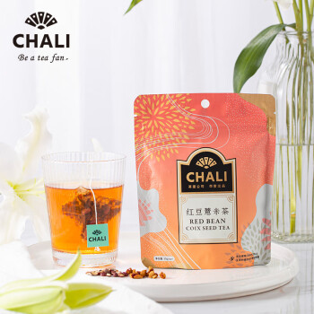 CHALI茶里 红豆薏米茶7包装 红枣芡实养生茶袋泡茶茶包35g