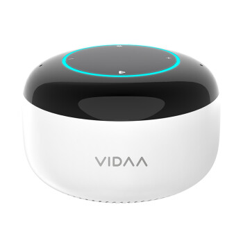 VIDAA 海信小聚智能音箱 音乐播放器 AI语音遥控海信家电 人工智能音响 便携电池 支持WiFi/蓝牙/红外 白色