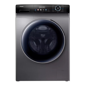 海尔（Haier）EG10012HBD55S 洗衣机直驱变频香护滚筒家用10公斤洗烘一体机智能投放蒸汽 空气洗双喷淋
