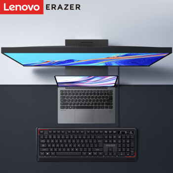联想（Lenovo）异能者 有线键盘 K201  键盘 有线 商务办公键盘 全尺寸键盘 即插即用 键盘（黑色）
