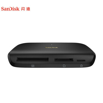 闪迪（SanDisk）影像伴侣 USB-C 三合一读卡器 即插即用 高速传输 广泛兼容