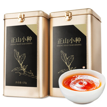 第一江南红茶武夷山正山小种特级250g2024新茶浓香型茶叶礼盒罐装高端送礼