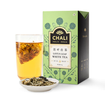 茶里（ChaLi）荷叶白茶袋泡茶 三角包养生茶(2.5g*18袋)