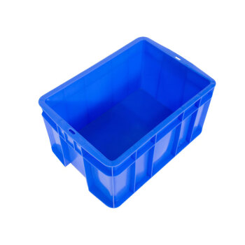 泰唐 塑料工业周转箱洛民食品收纳箱塑料箱 物流箱可套叠斜插可堆 25号箱605*500*360mm