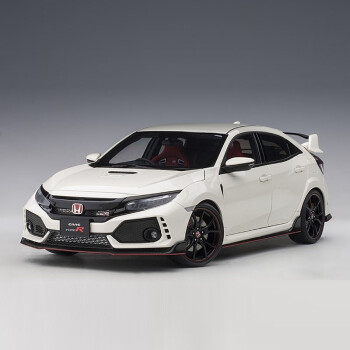 autoart奥拓本田思域typer118hondacivicfk8汽车模型收藏白色73266