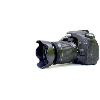 佳能（Canon）EOS 80D数码单反相机家用旅游婚庆会议记录快手抖音网红 直播 视频相机 搭配18-55镜头