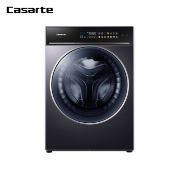卡萨帝（Casarte）洗烘一体滚筒洗衣机 10公斤直驱变频 易维空气洗紫外杀菌智能投放 C1 HD10P3ELU1 晶钻紫