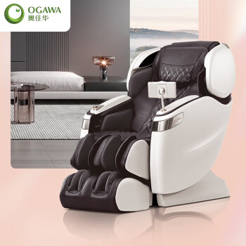 奥佳华（OGAWA）家用全身按摩椅 零重力按摩精选推荐御手温感大师椅 OG-7598C【复古棕】