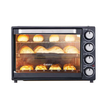 格兰仕（Galanz）电烤箱家用42升超大容量上下独立控温复古高颜值烤箱 TQH-42B