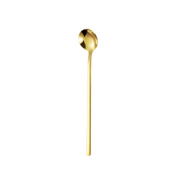 畅宝森 勺子 小圆勺 410金色不锈钢15cm 20个起购 1DO