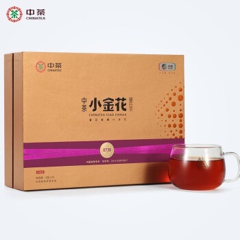 中茶 湖南 小金花黑茶 餐后茶  200g