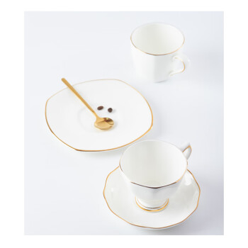 畅宝森 欧式不锈钢勺子 配咖啡杯勺子【金色/银色】10个起购 JR1