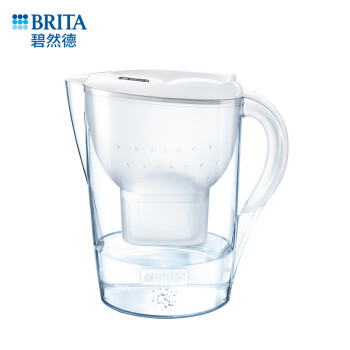 碧然德（BRITA）过滤净水器 家用滤水壶 净水壶 Marella 海洋系列 3.5L（白色）