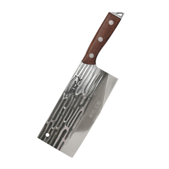 赊刀人厨房刀具菜刀 不锈钢锋利家用古法锻造锻打刀厨师经典斩切两用刀