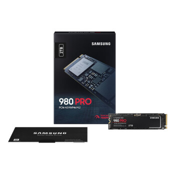 三星（SAMSUNG）980PRO  SSD固态硬盘 M.2接口 NVME协议 PCIE4.0 2TB