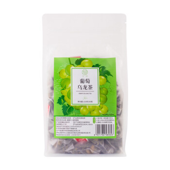 立尚  葡萄乌龙茶量贩冷泡袋泡茶三角包水果茶150g(50包)/袋   4袋起售