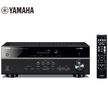 雅马哈（Yamaha）HTR-3072 音响 功放 家庭影院 家用5.1声道AV功放 支持4K 杜比 DTS 蓝牙 USB 进口 黑色