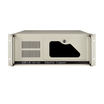 众研 iPC-510工控机4K显示 机器视觉【酷睿10代】3C/CE节能认证 I9-10900/32G/2T*2 RAID/500W*2冗余 
