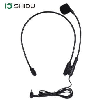 十度（ShiDu）SD-S5 原声麦克风话筒 扩音器耳麦 头戴式有线麦克风 270°随意调节 清晰原声