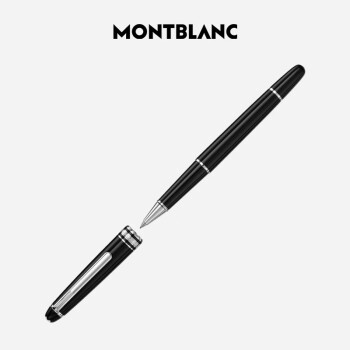 万宝龙（MONTBLANC）大班系列经典款镀铂金色签字笔1632865