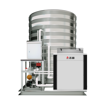志高（CHIGO）空气能热水器商用一体机 大容量空气源热泵5匹5吨常温机KFXRS-18II/3N（企业专享）