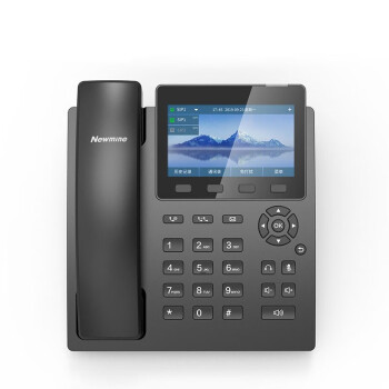 纽曼 HL2008TSD-9082(R) IP双模智能电话机 4.3英寸彩屏 智能通讯录