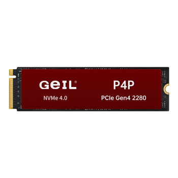 GEIL金邦 1TB SSD固态硬盘M.2接口(PCIe 4.0 x4)NVMe SSD游戏高性能版1G独立缓存高速7300MB/S P4P系列