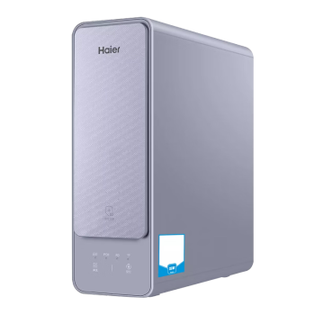 海尔（Haier）净水设备过滤水 HRO800SVM3-U1 厨下式反渗透净水机 800G 银色