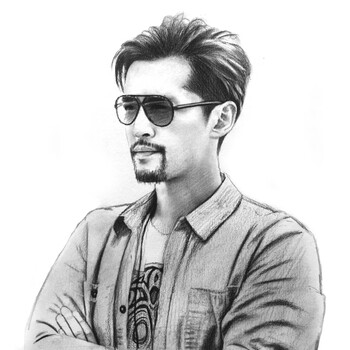 素描画像定制帮人代画画真人照片头像生日手绘画情侣彩铅画素描画