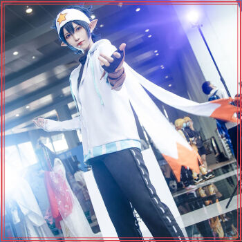 凹凸世界雷狮cos服日常男女服装cosplay动漫服雷狮假发现货男生衣服s