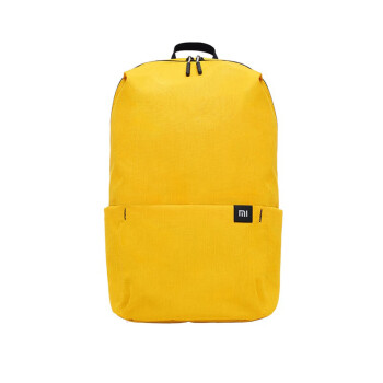 小米MI炫彩小背包男女通用日常休闲双肩包户外书包起订量50个拍黄色