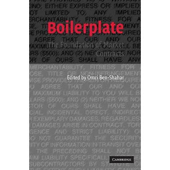 《预订 boilerplate: the foundation of market contracts》【摘要