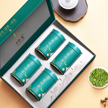 一杯香茶叶2023新茶绿茶明前龙井茶250g罐装送礼盒礼物礼品送长辈