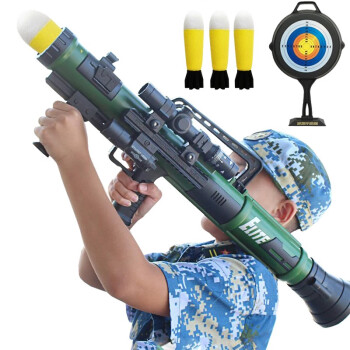 楚若骏声光迫击炮60炮玩具枪 火箭炮可发射打靶炮弹 亲子互动游戏儿童 精英火箭炮（升级版）