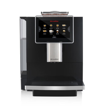 咖博士（Dr.coffee） F10全自动意式咖啡机自动清洗办公室家用奶咖机 黑色