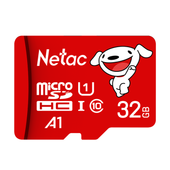 朗科(Netac)＆JOY联名款 32GB TF(MicroSD)存储卡 U1 C10 A1 P500系列 读速100MB/s行车记录仪＆安防监控摄像