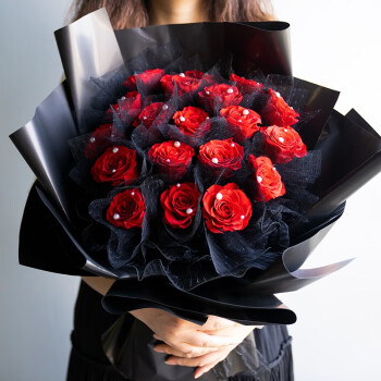 RoseBox永生花花束玫瑰花母亲节520情人节生日礼物纪念日送女生朋友老婆