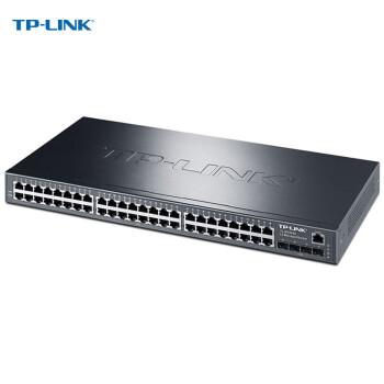 TP-LINK TL-SG5452 48口千兆三层网管型核心交换机 4千兆光纤口