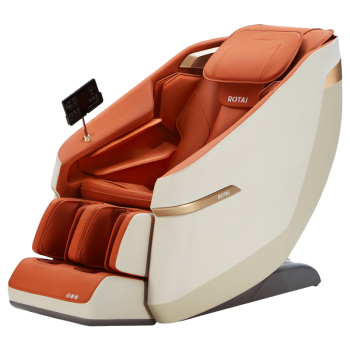 荣泰（RONGTAI）按摩椅家用全身揉捏全自动小型太空舱按摩沙发椅A36 橙色