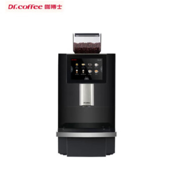咖博士（Dr.coffee）F11全自动意式美式咖啡机办公室触屏磨豆一体一键萃取奶咖机商用家用咖啡机 F11-PLUS黑色+IOT功能