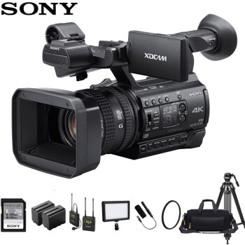 索尼（SONY）PXW-Z150摄像机手持式广播级摄录一体机 会议/婚礼/直播 4K高清摄像机 Z150豪华套装