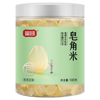 富昌食品 皂角仁雪莲子干货特产富昌皂角米180g/罐