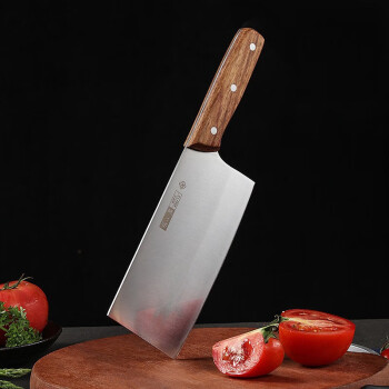张小泉厨房切片刀不锈钢切肉刀切菜刀单刀厨师刀锋利刀具厨刀 经典款