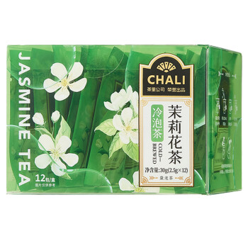 CHALI茶里公司茶叶茉莉花茶冷泡茶茶包花茶夏日推荐36g茉莉花茶