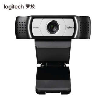 罗技（Logitech） C930c高清网络摄像头 电脑笔记本视频会议直播摄像头 带麦克风1080P C930c摄像头黑色