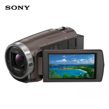 索尼（SONY）HDR-CX680 高清数码摄像机 5轴防抖 30倍光学变焦 家用DV/摄影/录像（棕色）